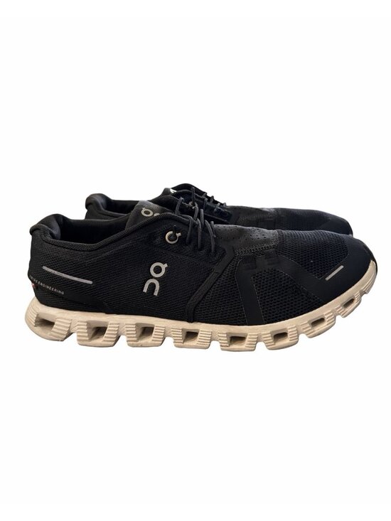 ON Cloud 5 Running  Atheltic Sneakers Men US 8.5 Trainers  Mesh Top Black Shoes